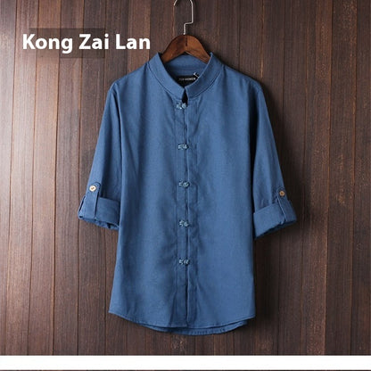 Premium Linen Vintage Shirt