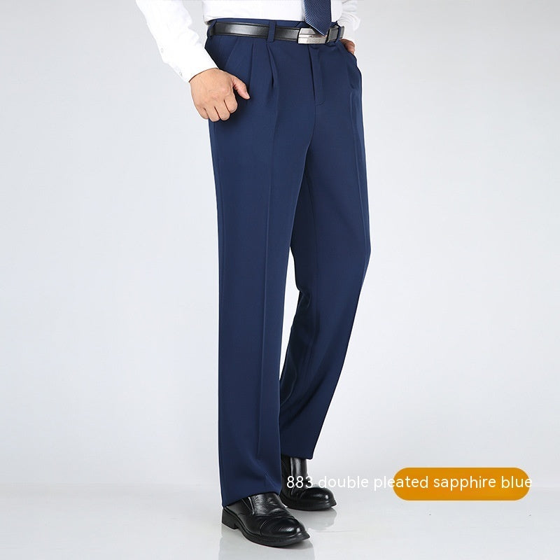 Premium High Waist Loose Suit Pants