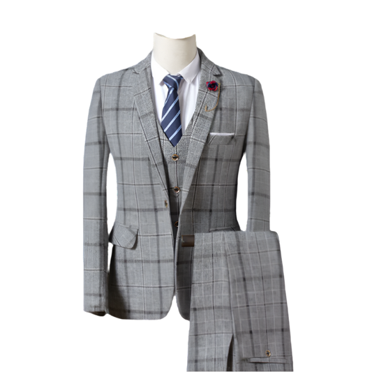 British Style 3-Piece Suit