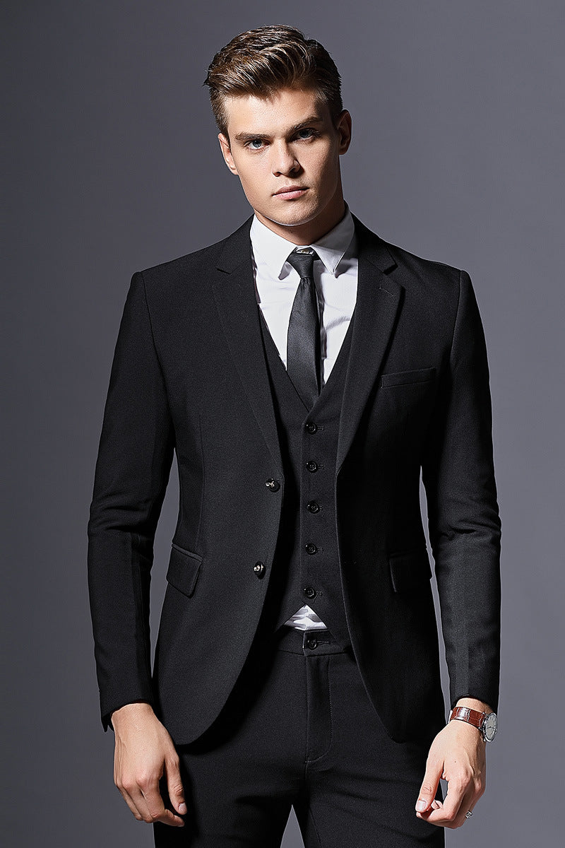 Two Piece Solid Suit