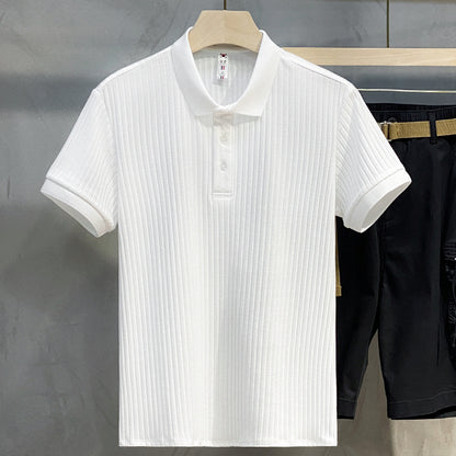 Thin Lapel Polo Shirt