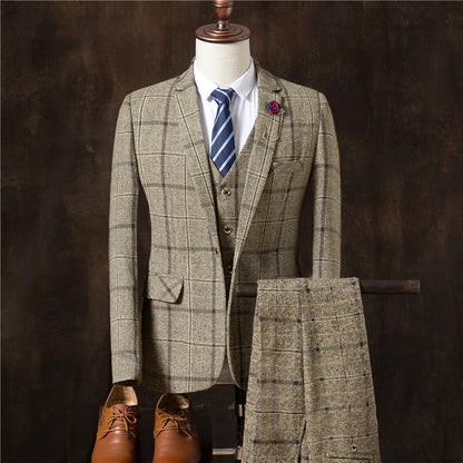 British Style 3-Piece Suit