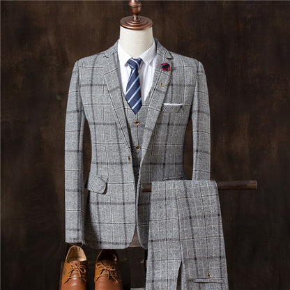 British Style 3-Piece Suit