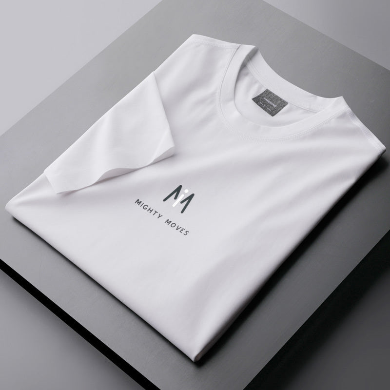 Casual Mercerized Cotton T-Shirt