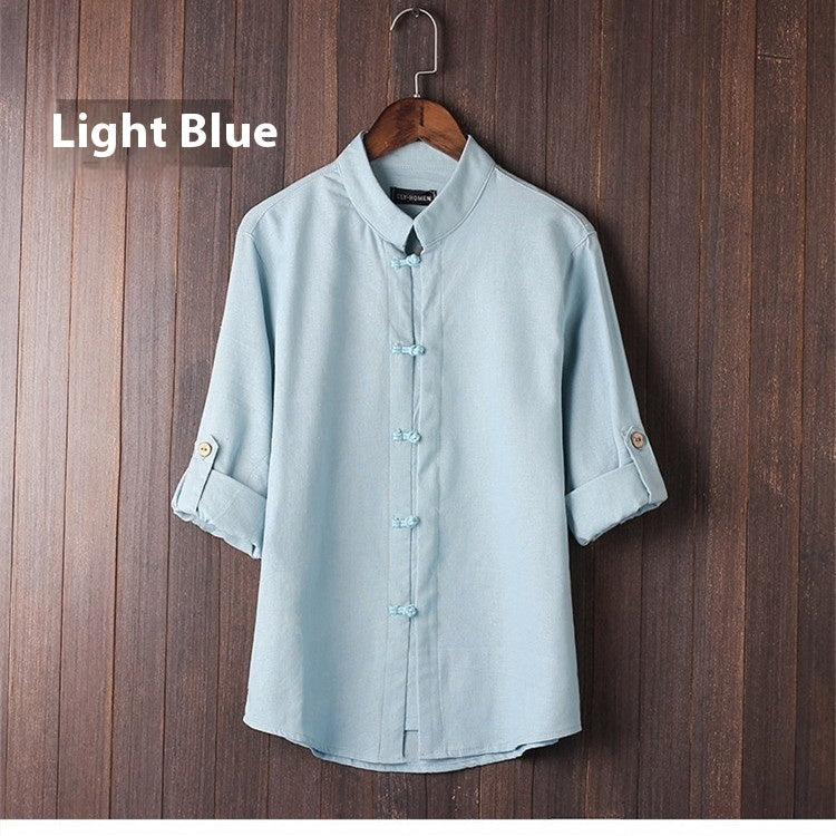 Premium Linen Vintage Shirt