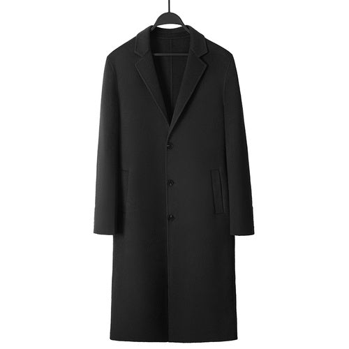 Long Woolen Cashmere Coat