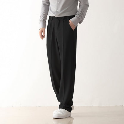 High-grade Loose Formal Trousers