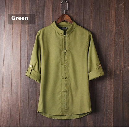 Premium Linen Vintage Shirt