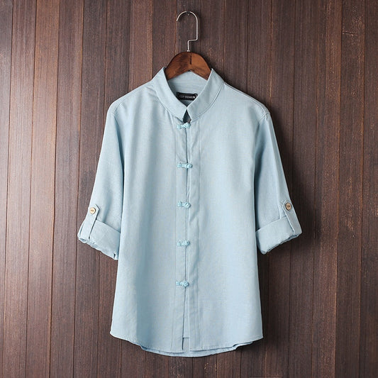 Premium Linen Vintage Shirt