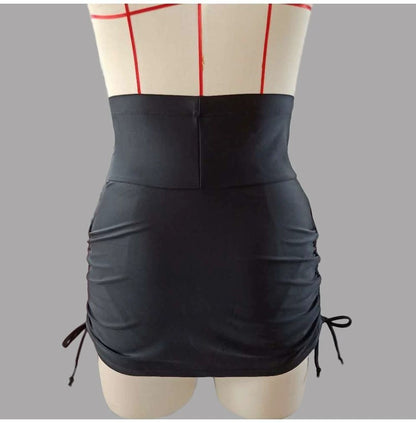 Swimming Sheath High Waist Swimsuit