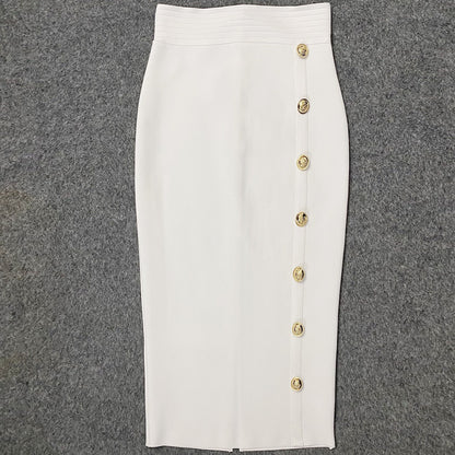 Bandage Temperament Hip Skirt