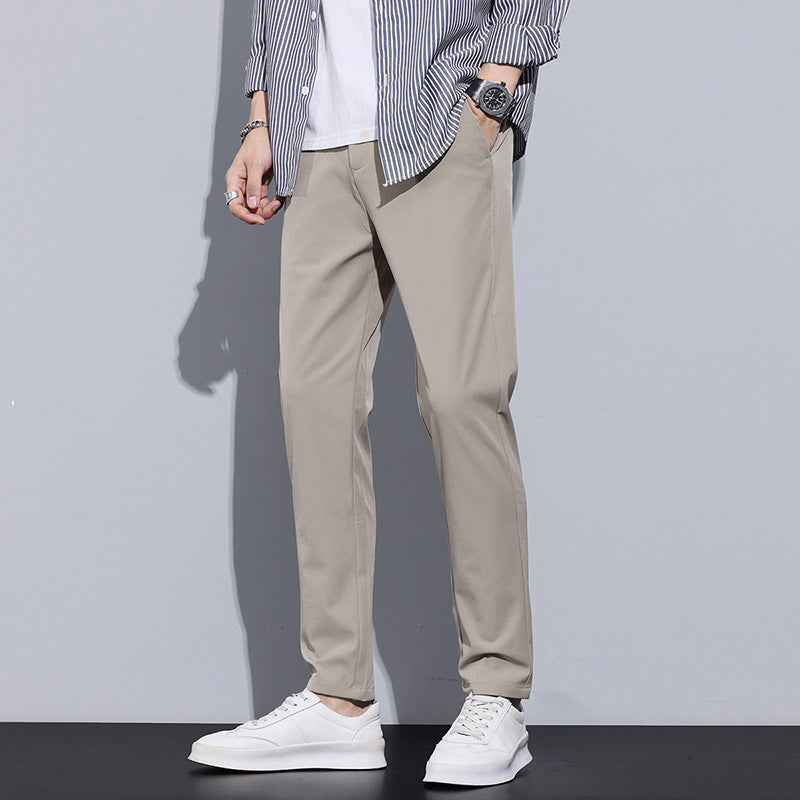 Straight Slim Long Pants