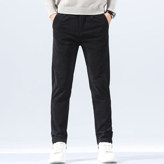 Light Corduroy Casual Trousers