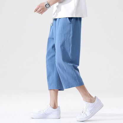 Loose Plus Size Linen Cotton Pants