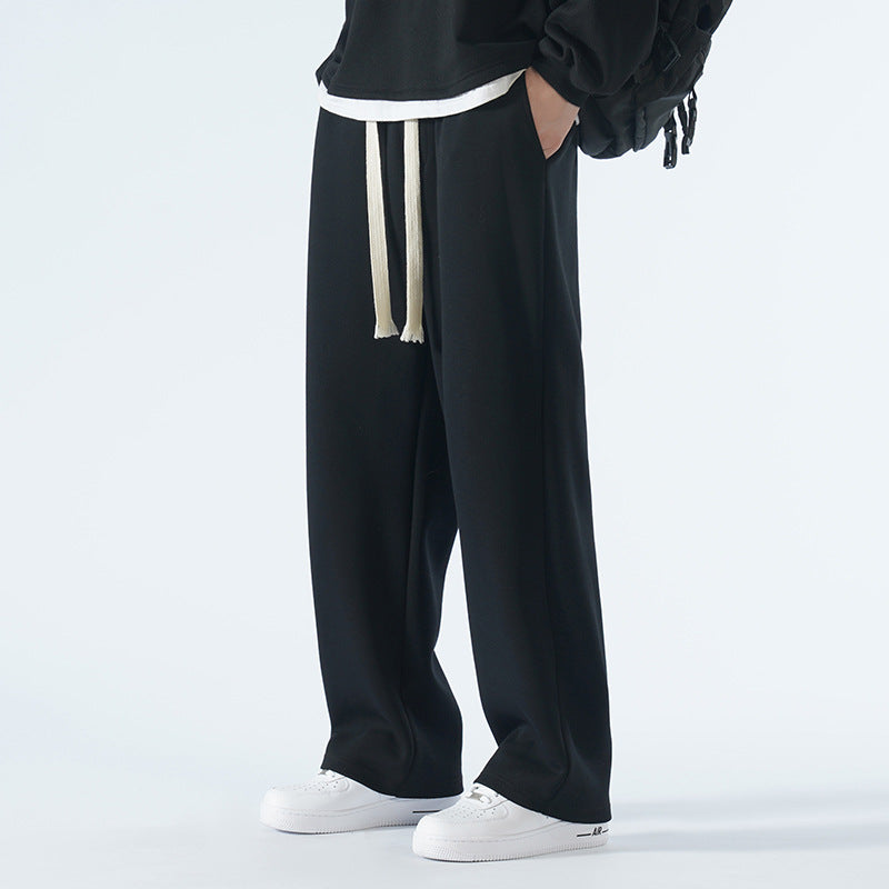 Baggy Draping Wide Sweatpants