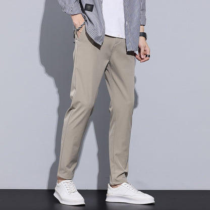 Straight Slim Long Pants