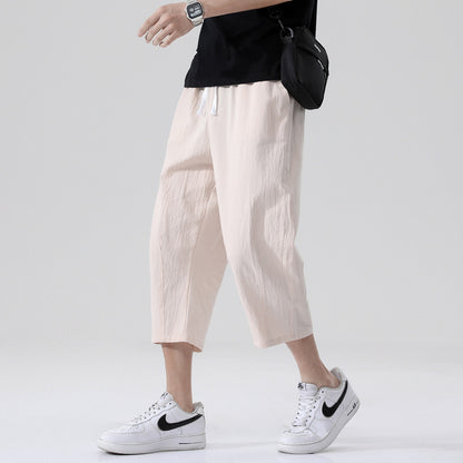 Loose Plus Size Linen Cotton Pants