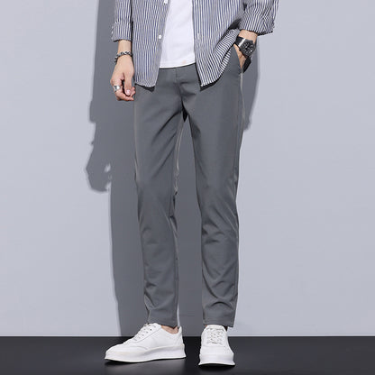 Straight Slim Long Pants