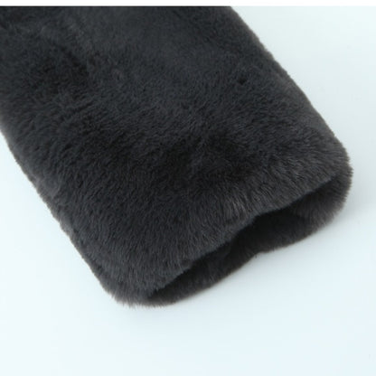 Artificial Fur Overcoat