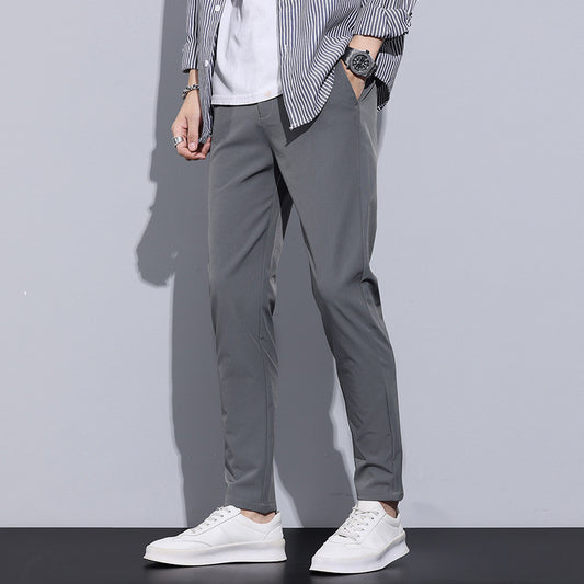 Straight Slim Long Pants