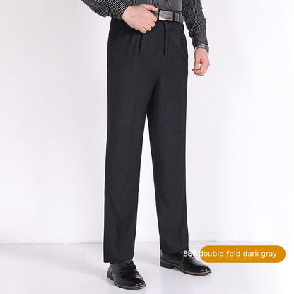 Premium High Waist Loose Suit Pants