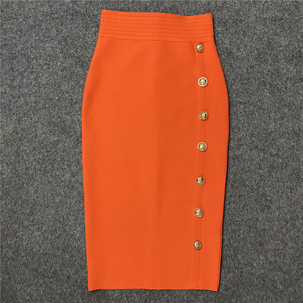 Bandage Temperament Hip Skirt