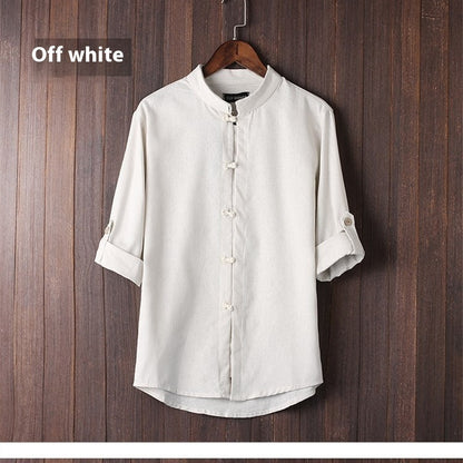 Premium Linen Vintage Shirt