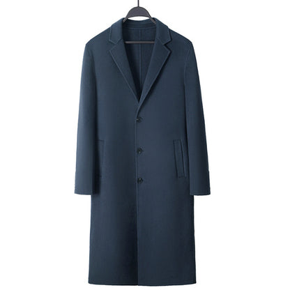 Long Woolen Cashmere Coat