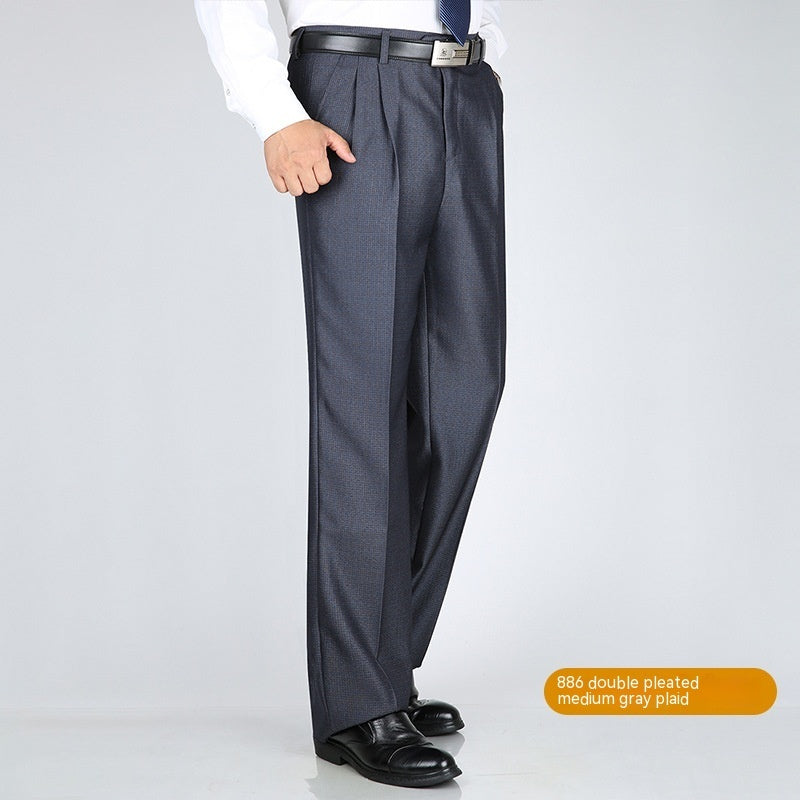 Premium High Waist Loose Suit Pants