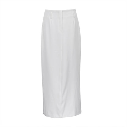 Small White Low Waist Skirt